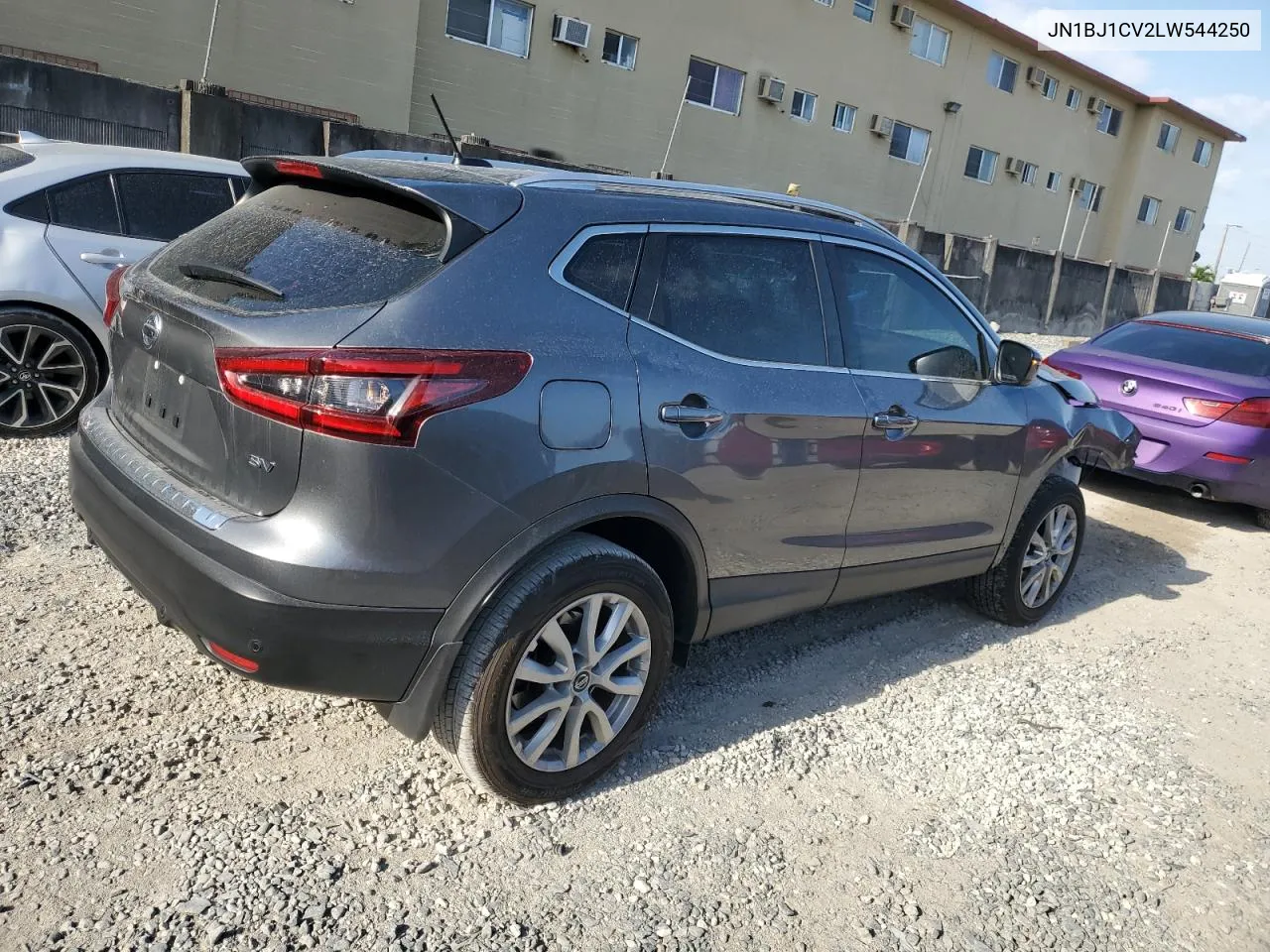 2020 Nissan Rogue Sport S VIN: JN1BJ1CV2LW544250 Lot: 52093554