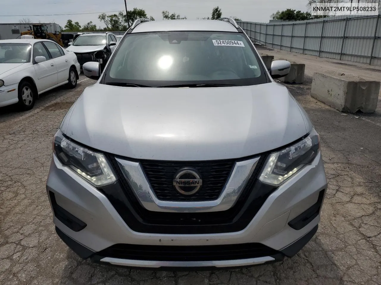 2020 Nissan Rogue S VIN: KNMAT2MT9LP508233 Lot: 52450944