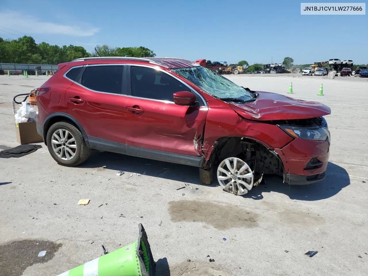 2020 Nissan Rogue Sport S VIN: JN1BJ1CV1LW277666 Lot: 53319124