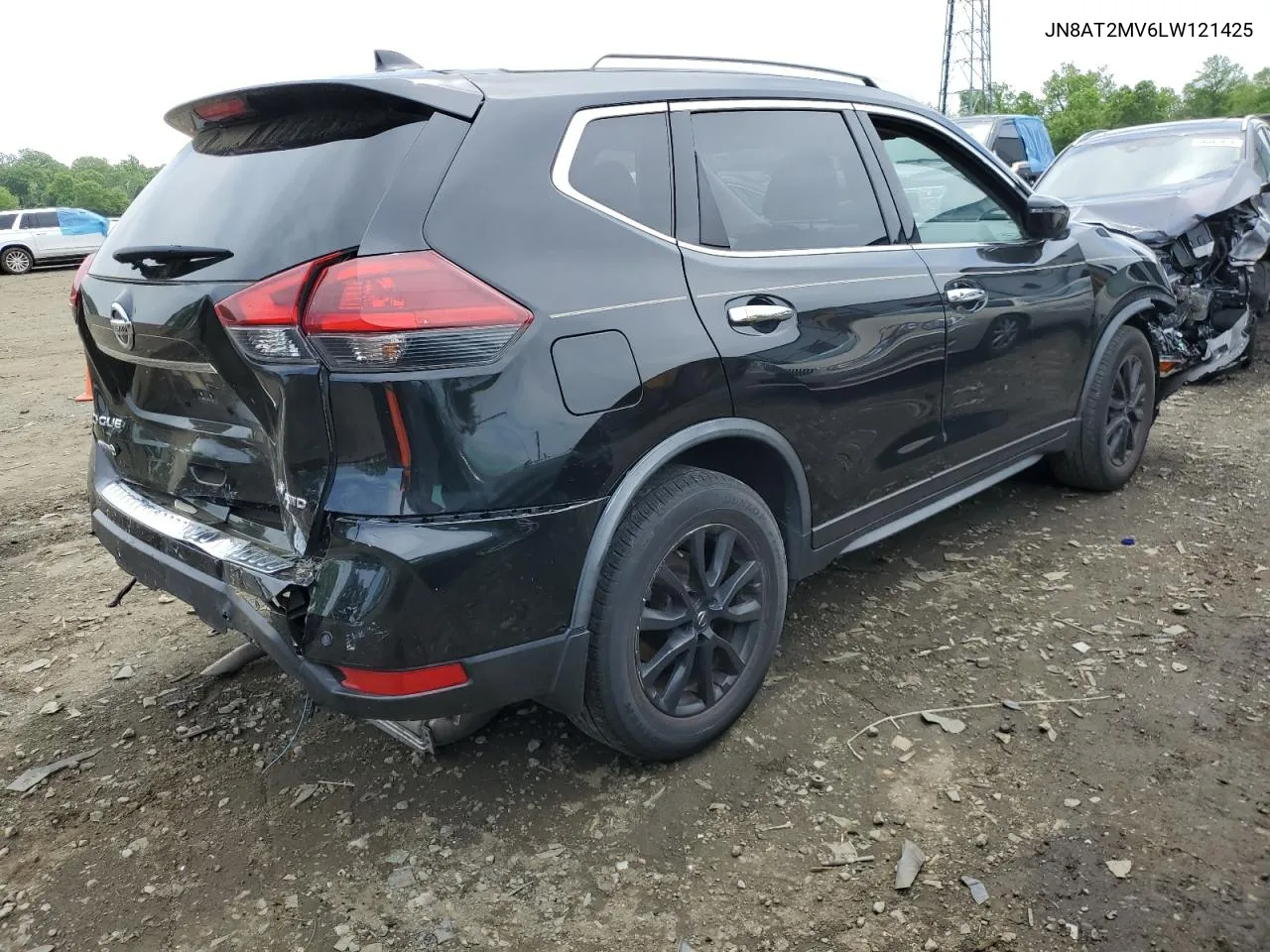 2020 Nissan Rogue S VIN: JN8AT2MV6LW121425 Lot: 53499574