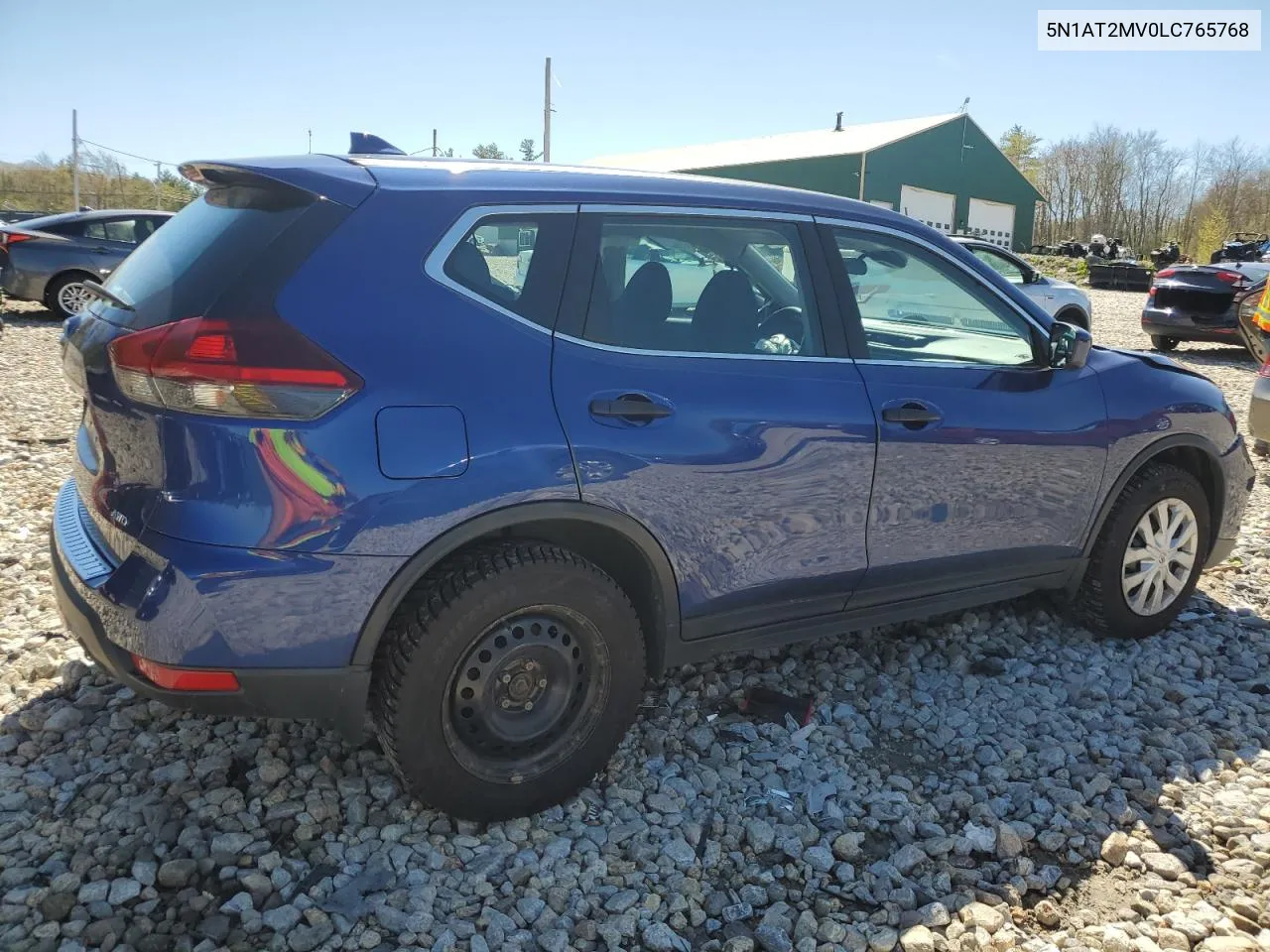 2020 Nissan Rogue S VIN: 5N1AT2MV0LC765768 Lot: 53919414