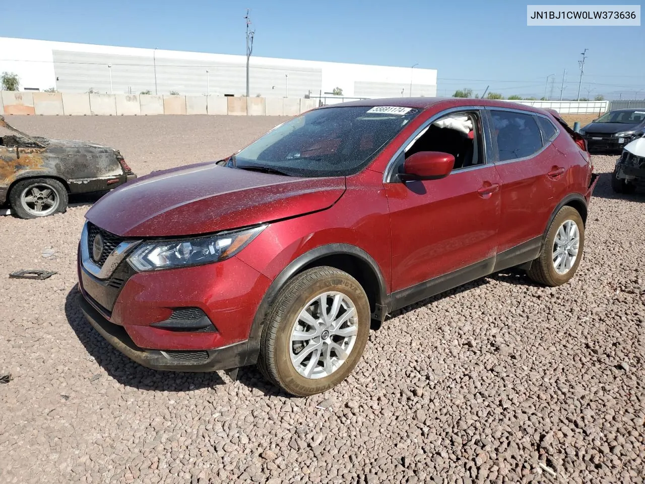 2020 Nissan Rogue Sport S VIN: JN1BJ1CW0LW373636 Lot: 55691174