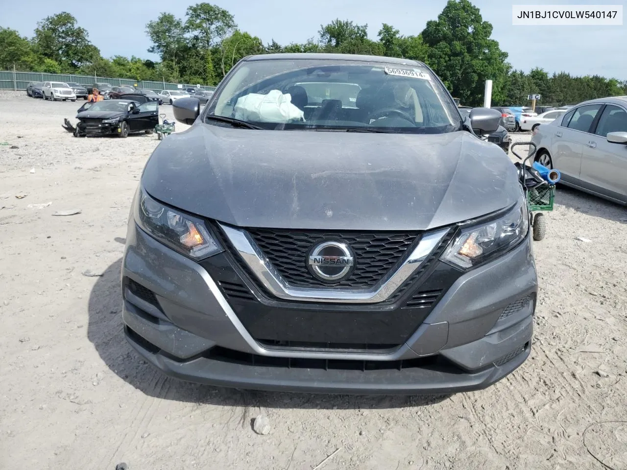 2020 Nissan Rogue Sport S VIN: JN1BJ1CV0LW540147 Lot: 56936914