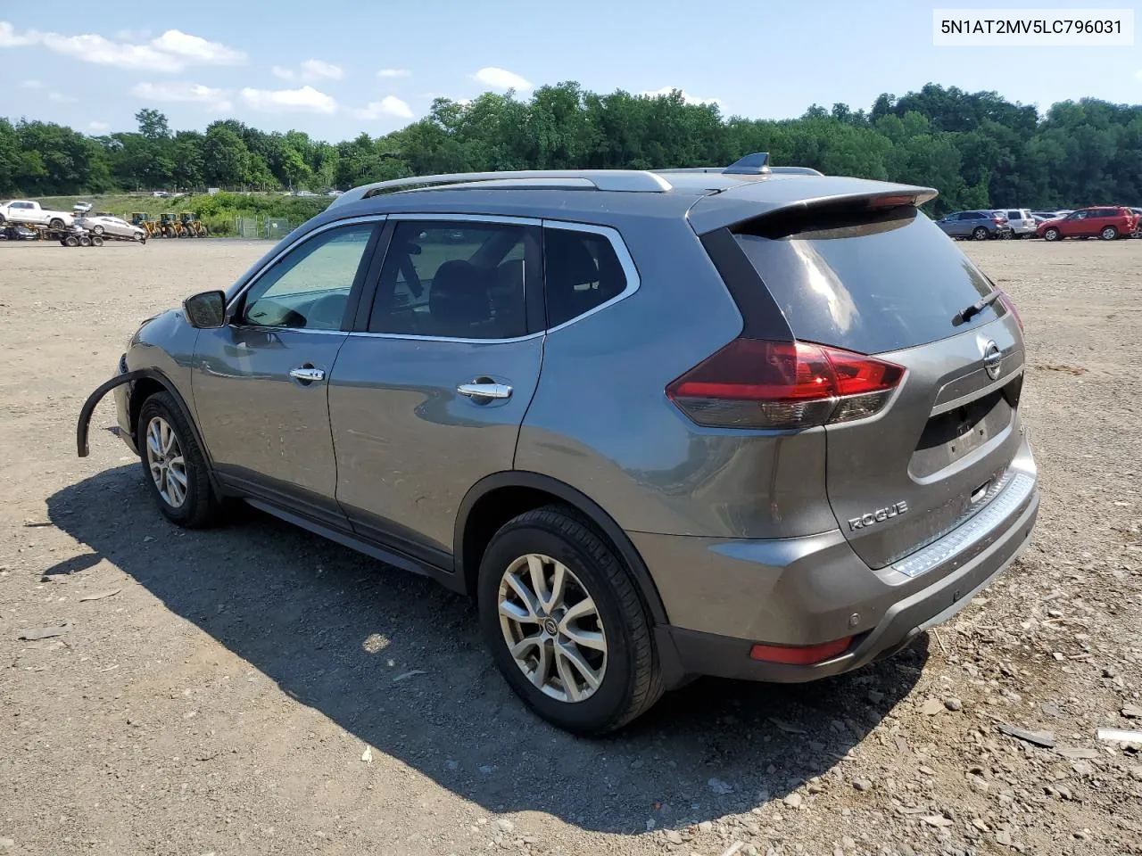 2020 Nissan Rogue S VIN: 5N1AT2MV5LC796031 Lot: 58793144