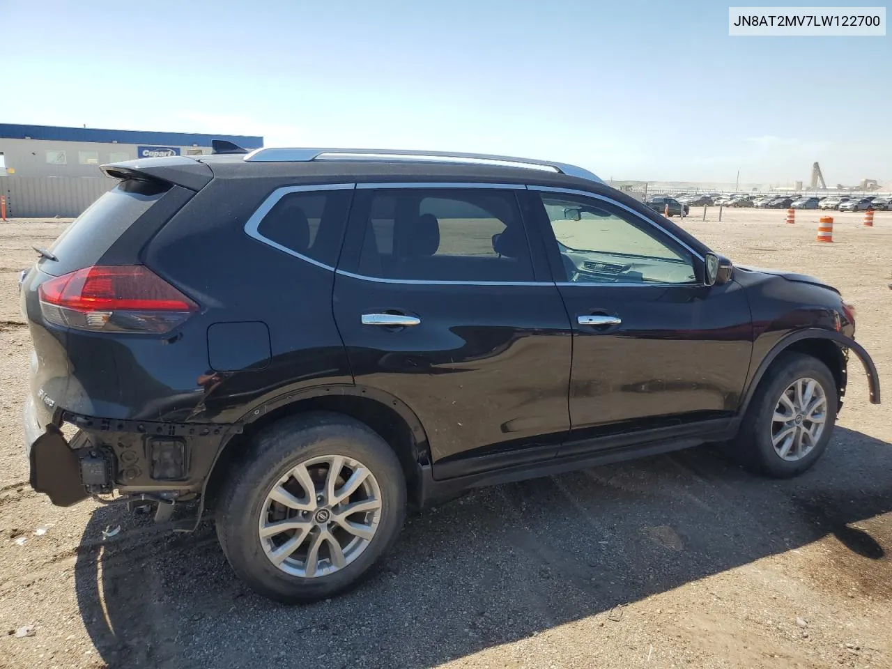 2020 Nissan Rogue S VIN: JN8AT2MV7LW122700 Lot: 59818214