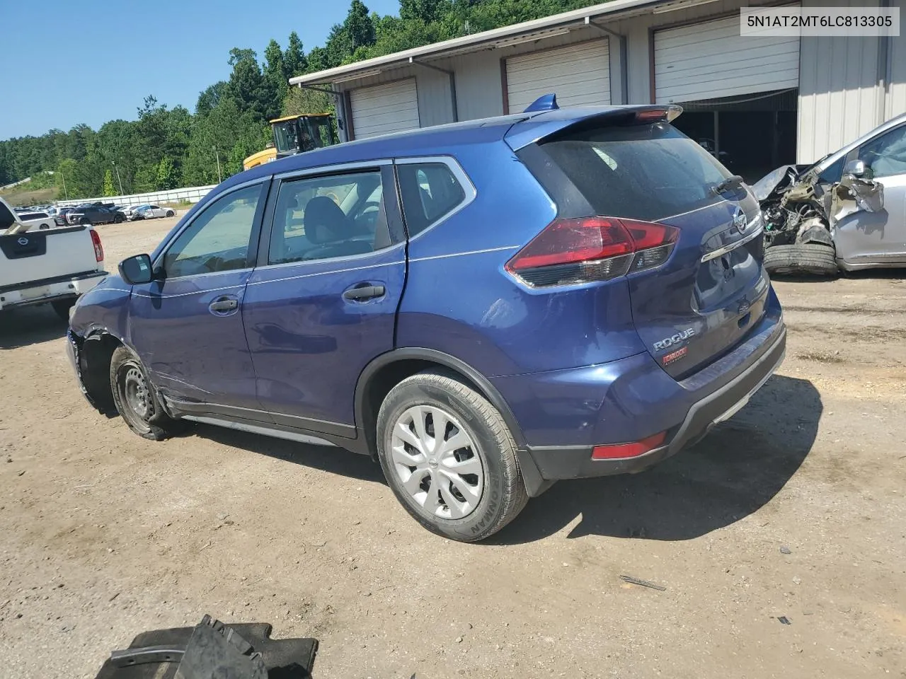 2020 Nissan Rogue S VIN: 5N1AT2MT6LC813305 Lot: 60114374