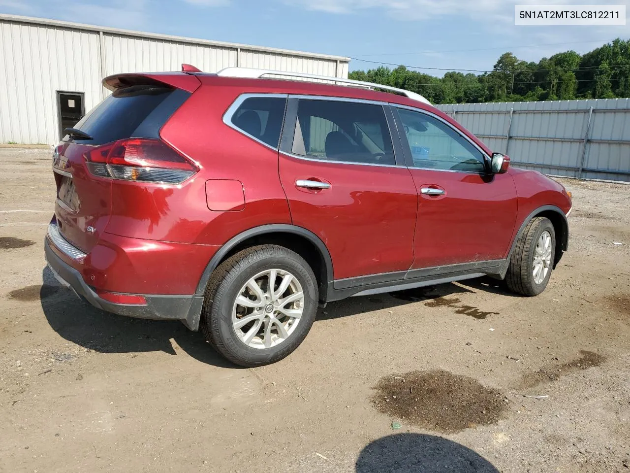 2020 Nissan Rogue S VIN: 5N1AT2MT3LC812211 Lot: 60240034