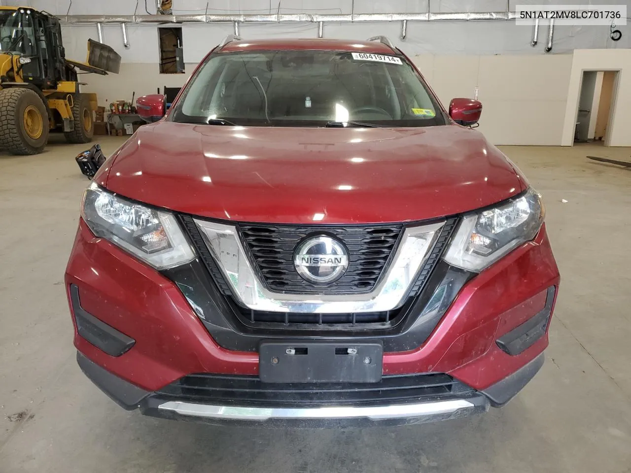 2020 Nissan Rogue S VIN: 5N1AT2MV8LC701736 Lot: 60419714