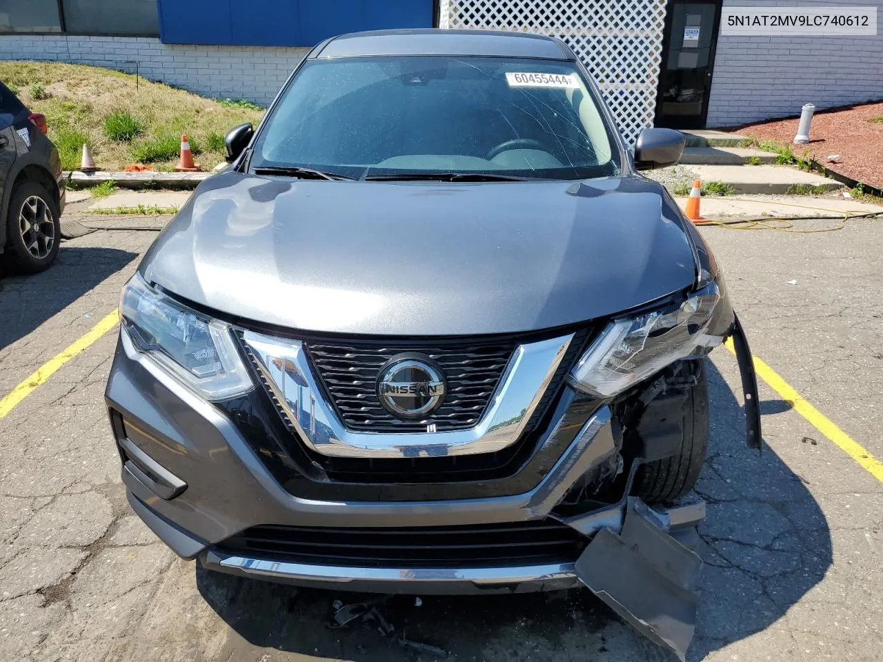 2020 Nissan Rogue S VIN: 5N1AT2MV9LC740612 Lot: 60455444