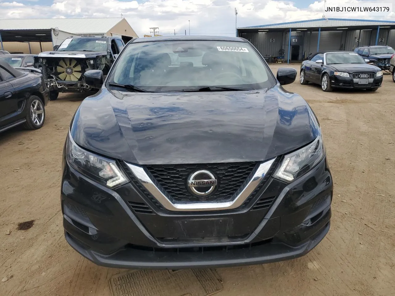 2020 Nissan Rogue Sport S VIN: JN1BJ1CW1LW643179 Lot: 60650654