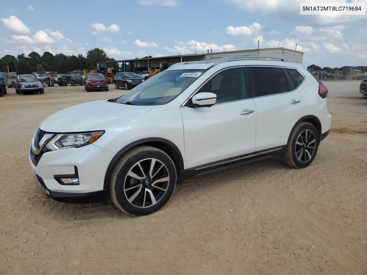 2020 Nissan Rogue S VIN: 5N1AT2MT8LC719684 Lot: 60678414