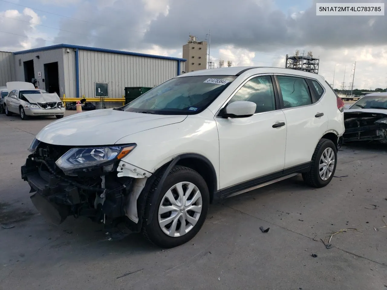 2020 Nissan Rogue S VIN: 5N1AT2MT4LC783785 Lot: 61478384