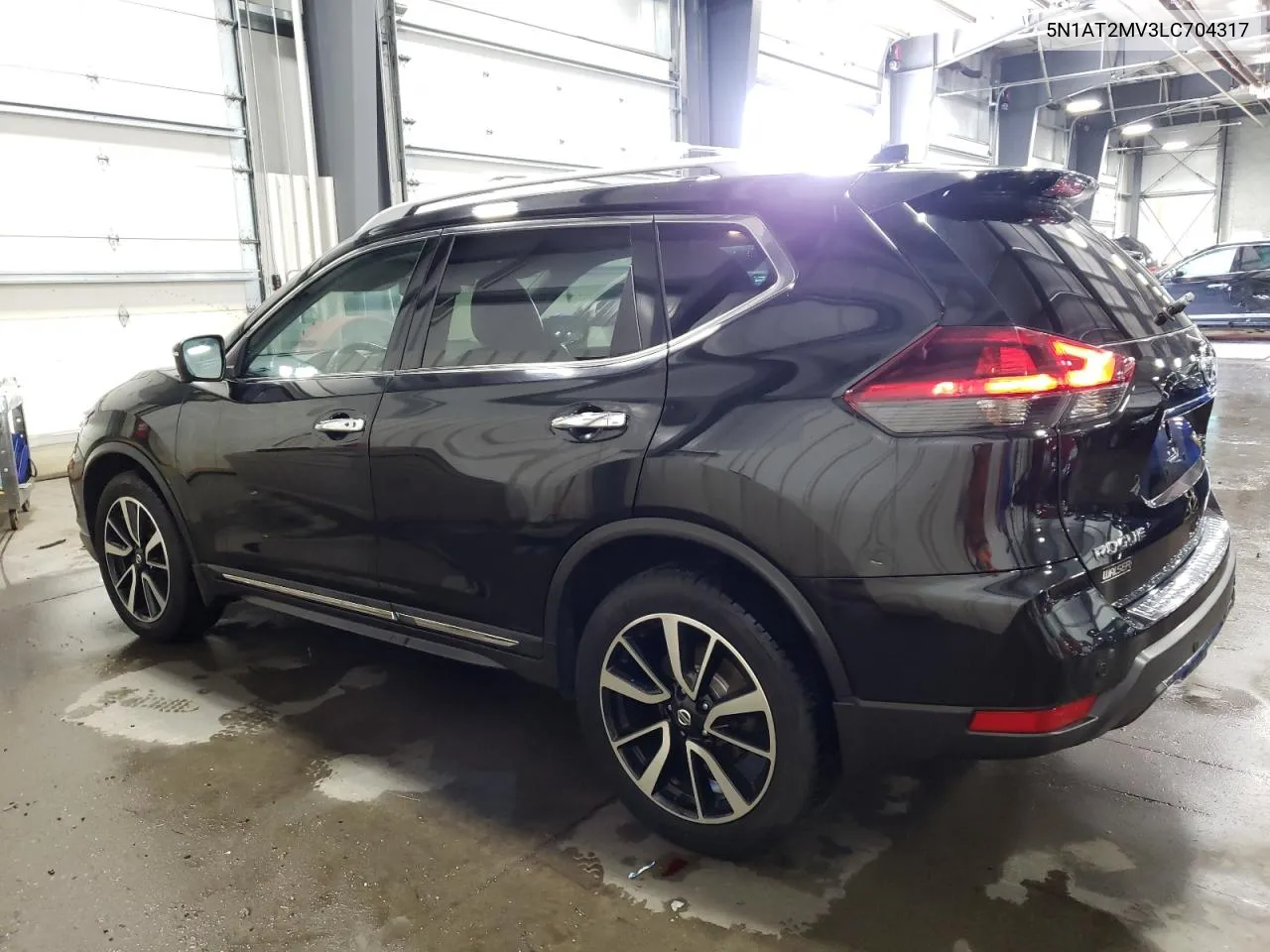 2020 Nissan Rogue S VIN: 5N1AT2MV3LC704317 Lot: 61607384