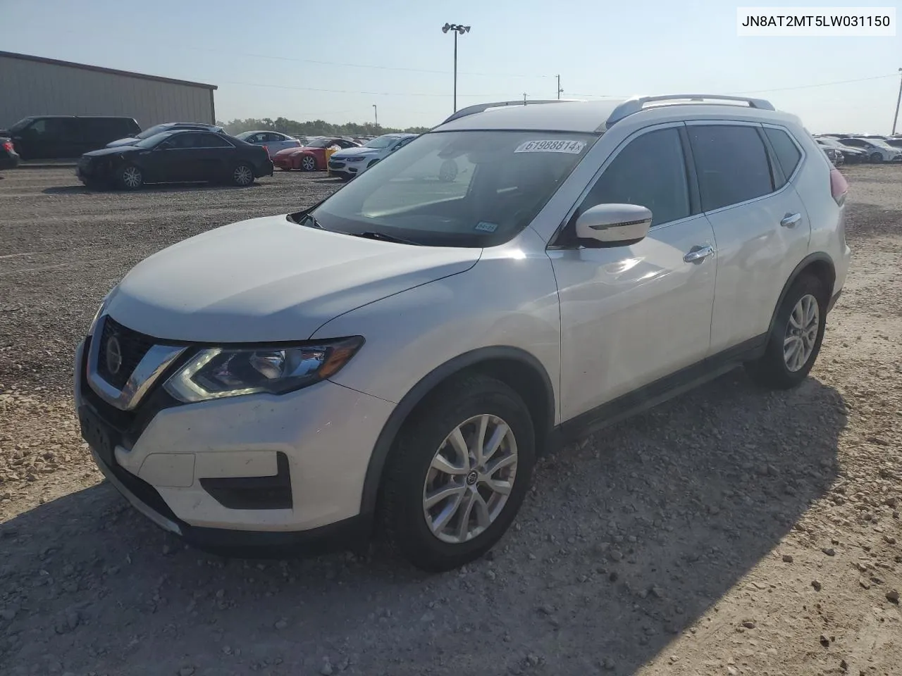 2020 Nissan Rogue S VIN: JN8AT2MT5LW031150 Lot: 61988814