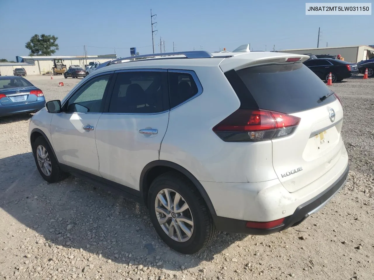 2020 Nissan Rogue S VIN: JN8AT2MT5LW031150 Lot: 61988814