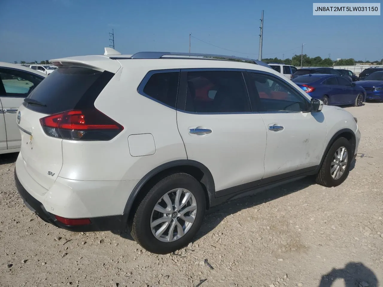 2020 Nissan Rogue S VIN: JN8AT2MT5LW031150 Lot: 61988814