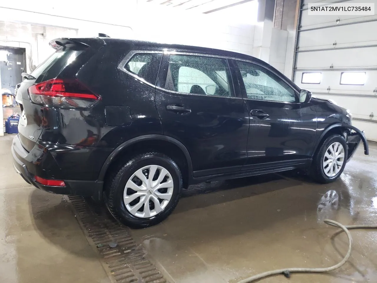 2020 Nissan Rogue S VIN: 5N1AT2MV1LC735484 Lot: 62047634