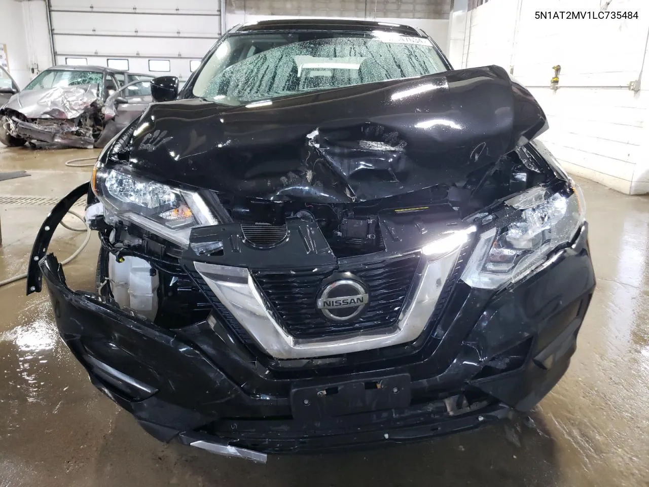 2020 Nissan Rogue S VIN: 5N1AT2MV1LC735484 Lot: 62047634