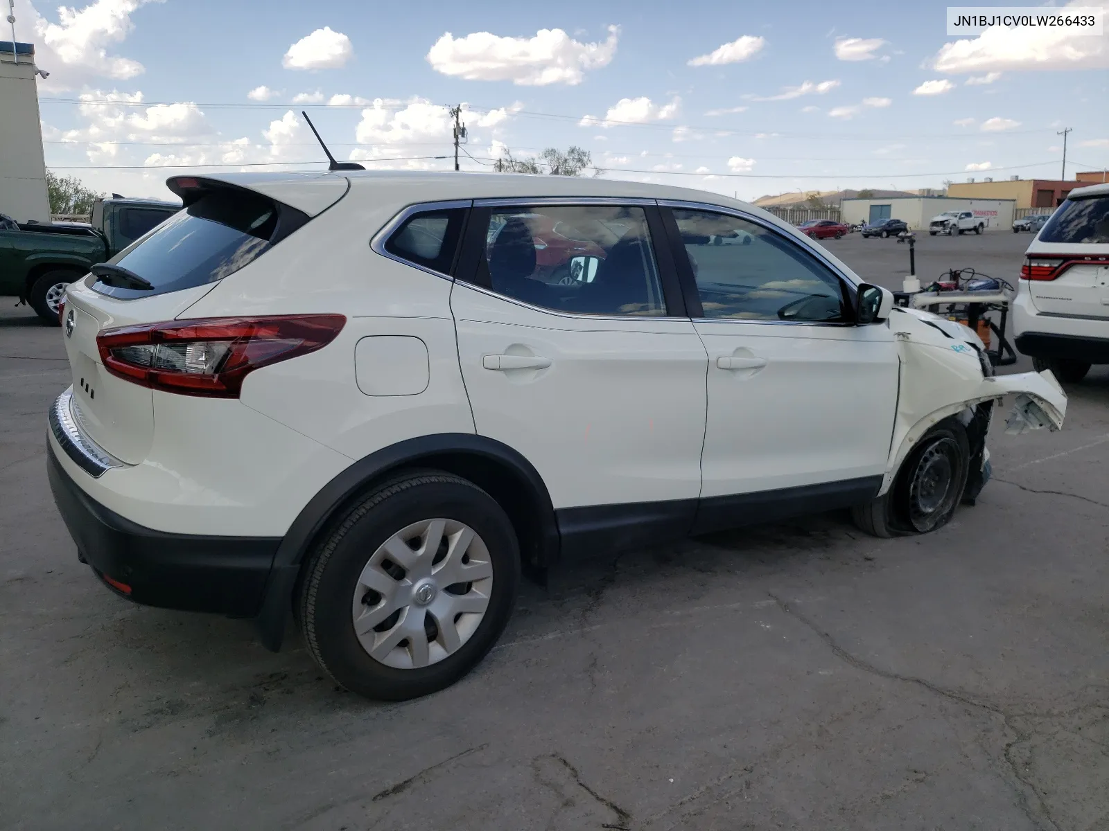 2020 Nissan Rogue Sport S VIN: JN1BJ1CV0LW266433 Lot: 62072574