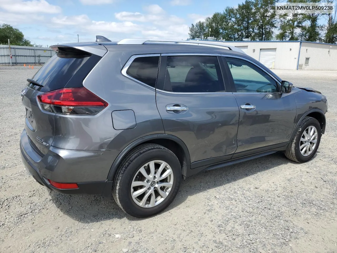 2020 Nissan Rogue S VIN: KNMAT2MV0LP509238 Lot: 62362894