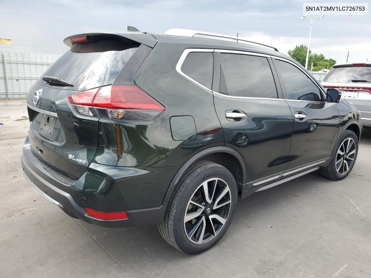 2020 Nissan Rogue S VIN: 5N1AT2MV1LC726753 Lot: 62745104