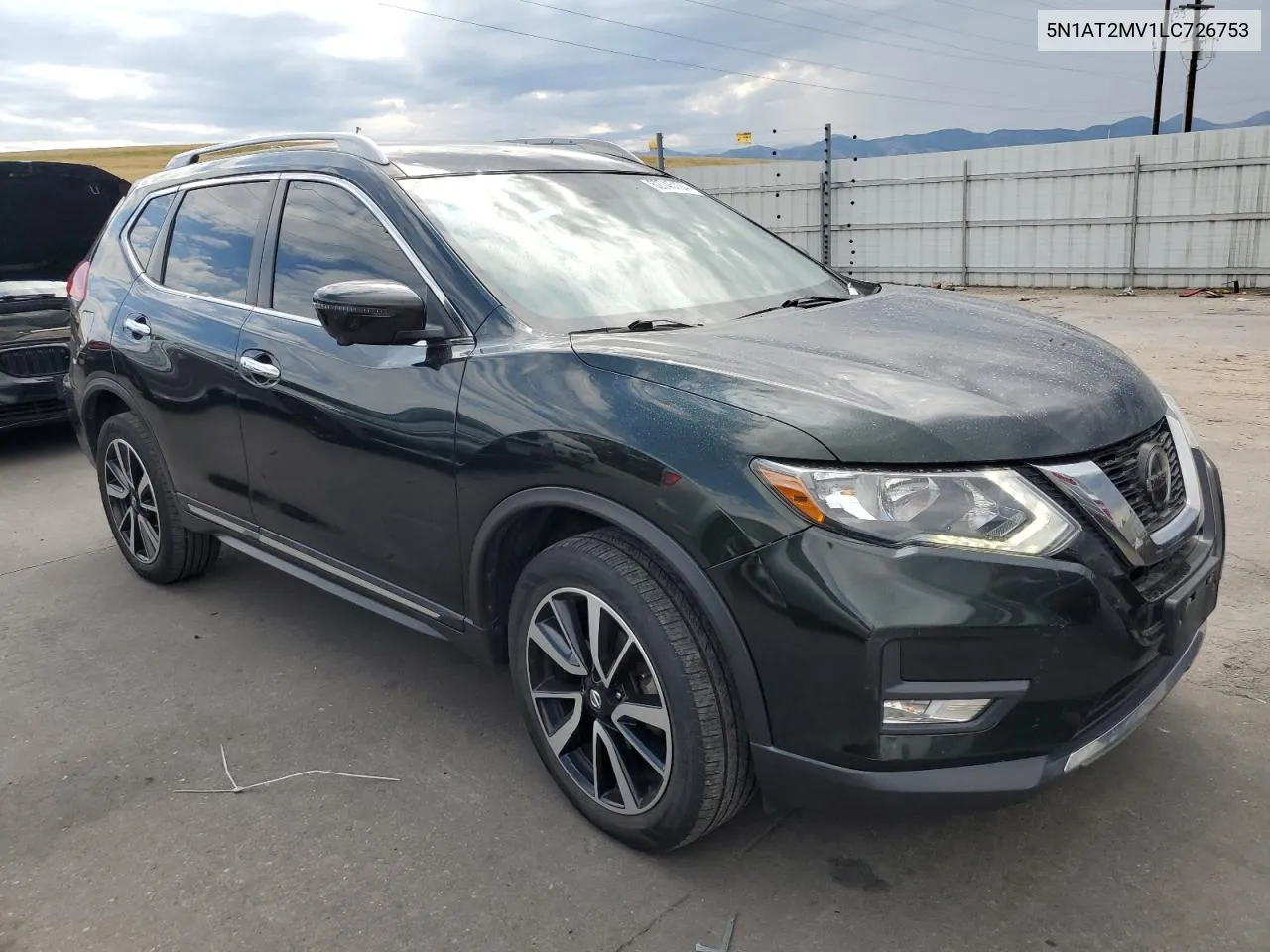 2020 Nissan Rogue S VIN: 5N1AT2MV1LC726753 Lot: 62745104