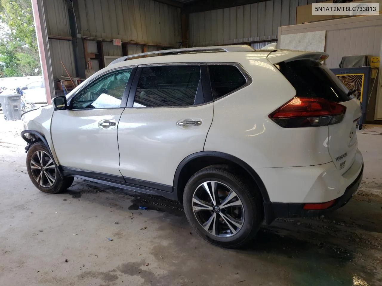 2020 Nissan Rogue S VIN: 5N1AT2MT8LC733813 Lot: 62755624