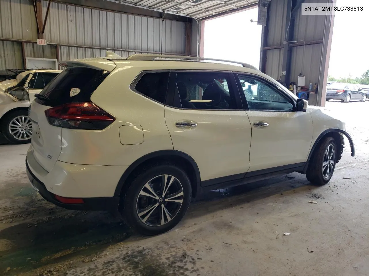 2020 Nissan Rogue S VIN: 5N1AT2MT8LC733813 Lot: 62755624