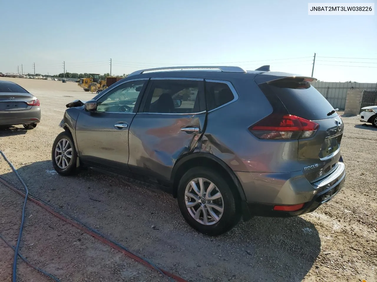 2020 Nissan Rogue S VIN: JN8AT2MT3LW038226 Lot: 63158843