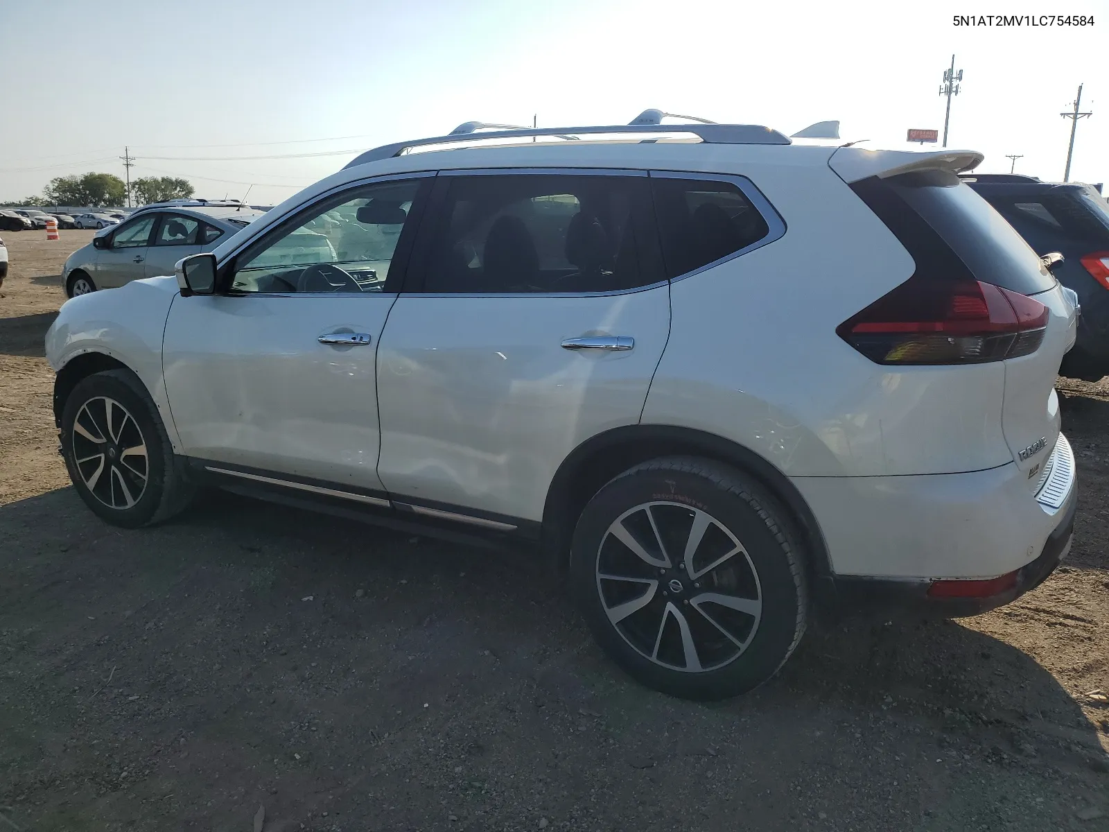 2020 Nissan Rogue S VIN: 5N1AT2MV1LC754584 Lot: 63199064