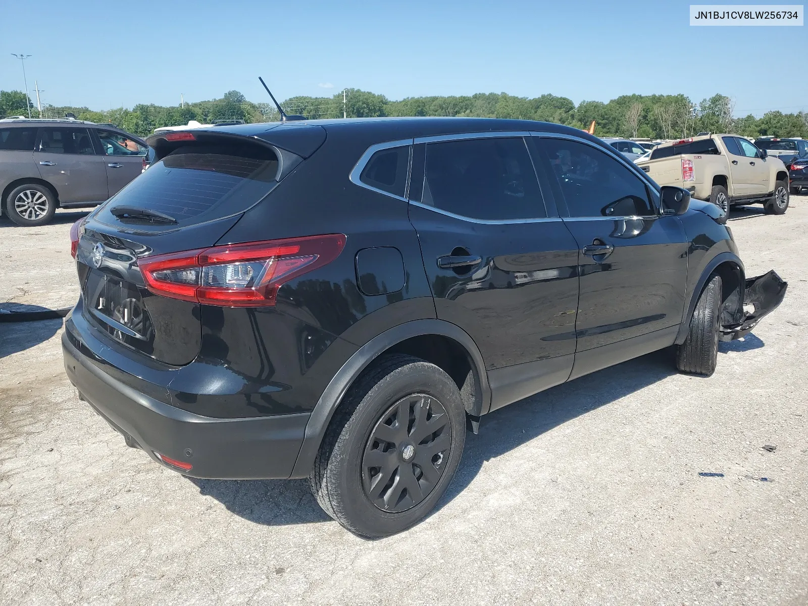 2020 Nissan Rogue Sport S VIN: JN1BJ1CV8LW256734 Lot: 63540854