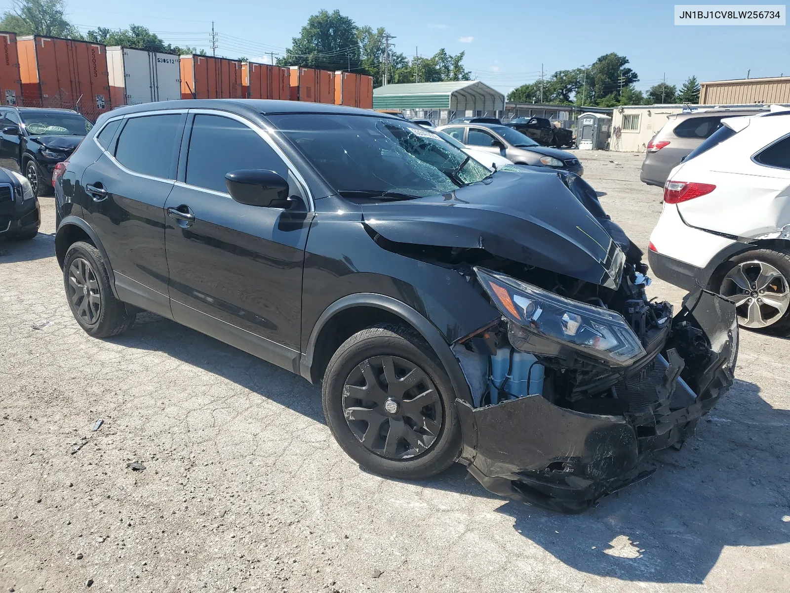 2020 Nissan Rogue Sport S VIN: JN1BJ1CV8LW256734 Lot: 63540854