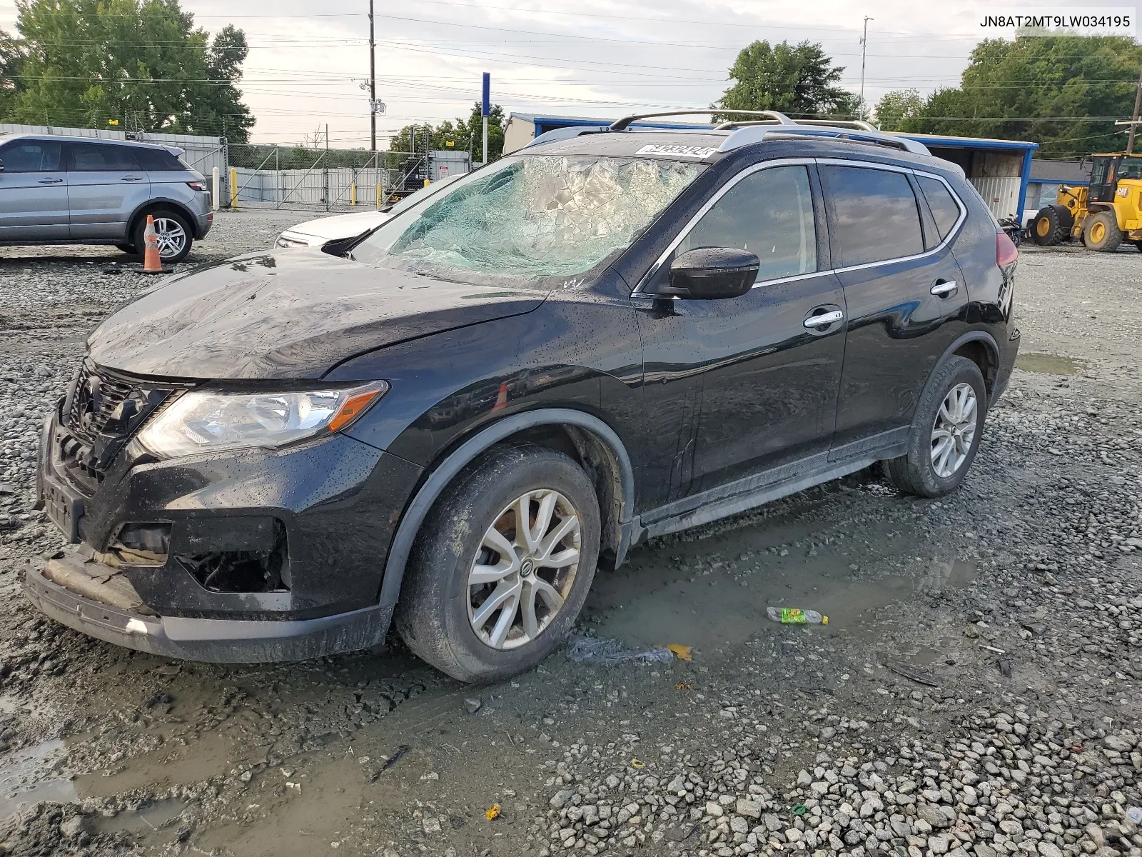 2020 Nissan Rogue S VIN: JN8AT2MT9LW034195 Lot: 64232424