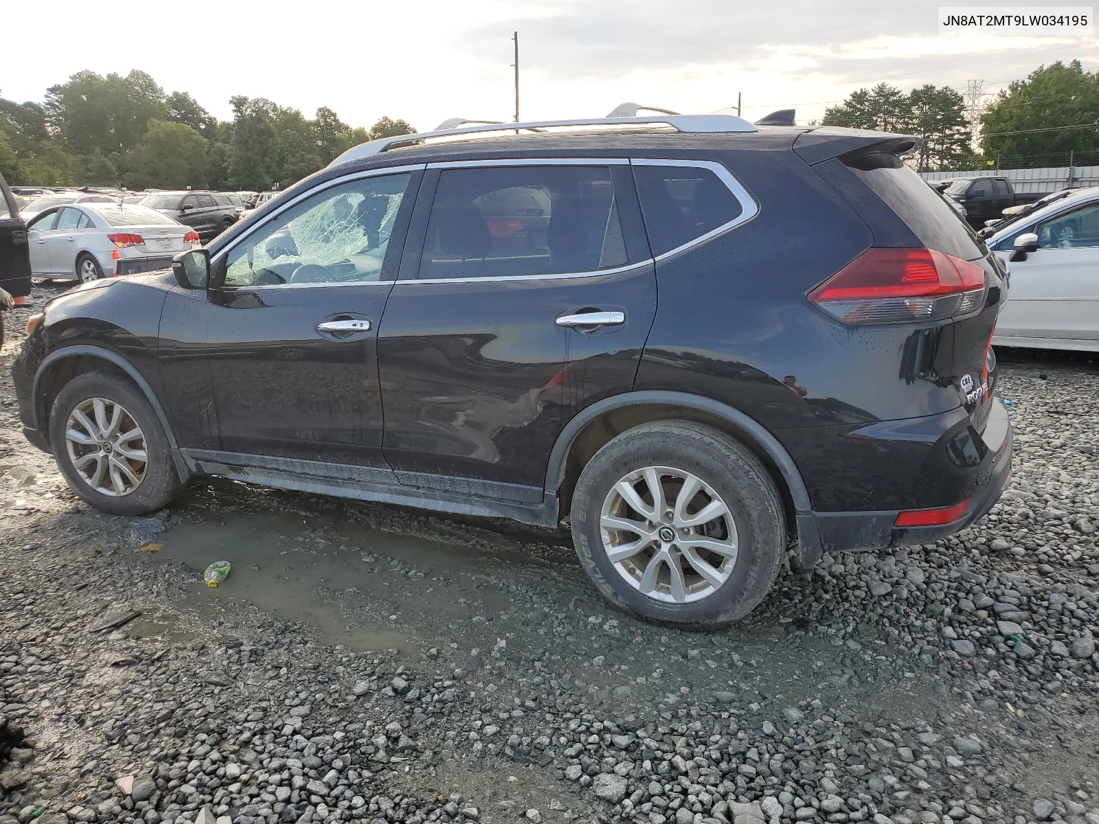 2020 Nissan Rogue S VIN: JN8AT2MT9LW034195 Lot: 64232424