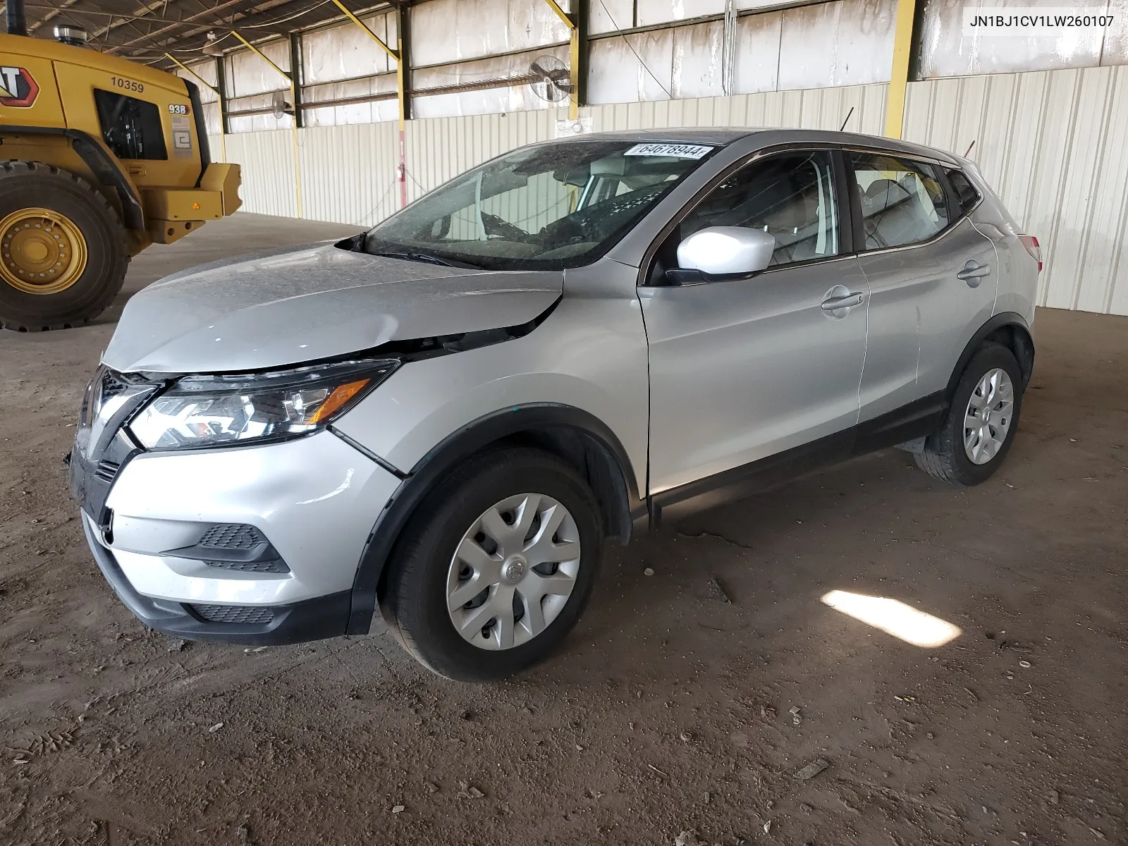 2020 Nissan Rogue Sport S VIN: JN1BJ1CV1LW260107 Lot: 64678944