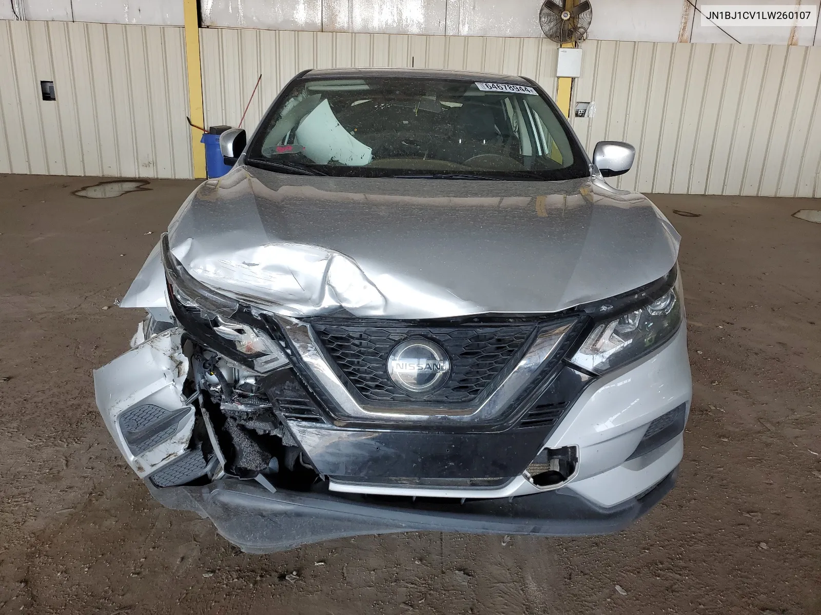 2020 Nissan Rogue Sport S VIN: JN1BJ1CV1LW260107 Lot: 64678944