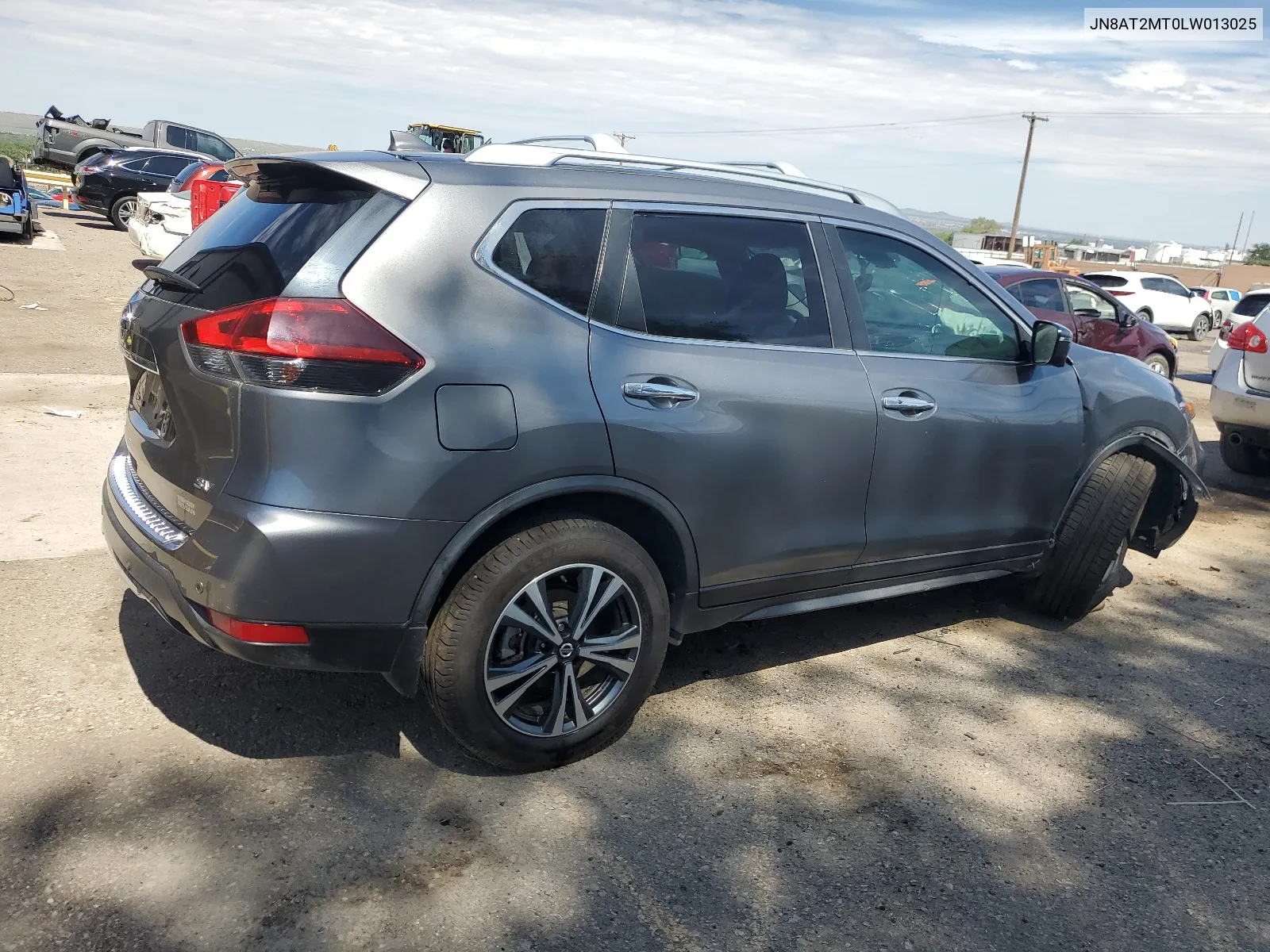 2020 Nissan Rogue S VIN: JN8AT2MT0LW013025 Lot: 64717974