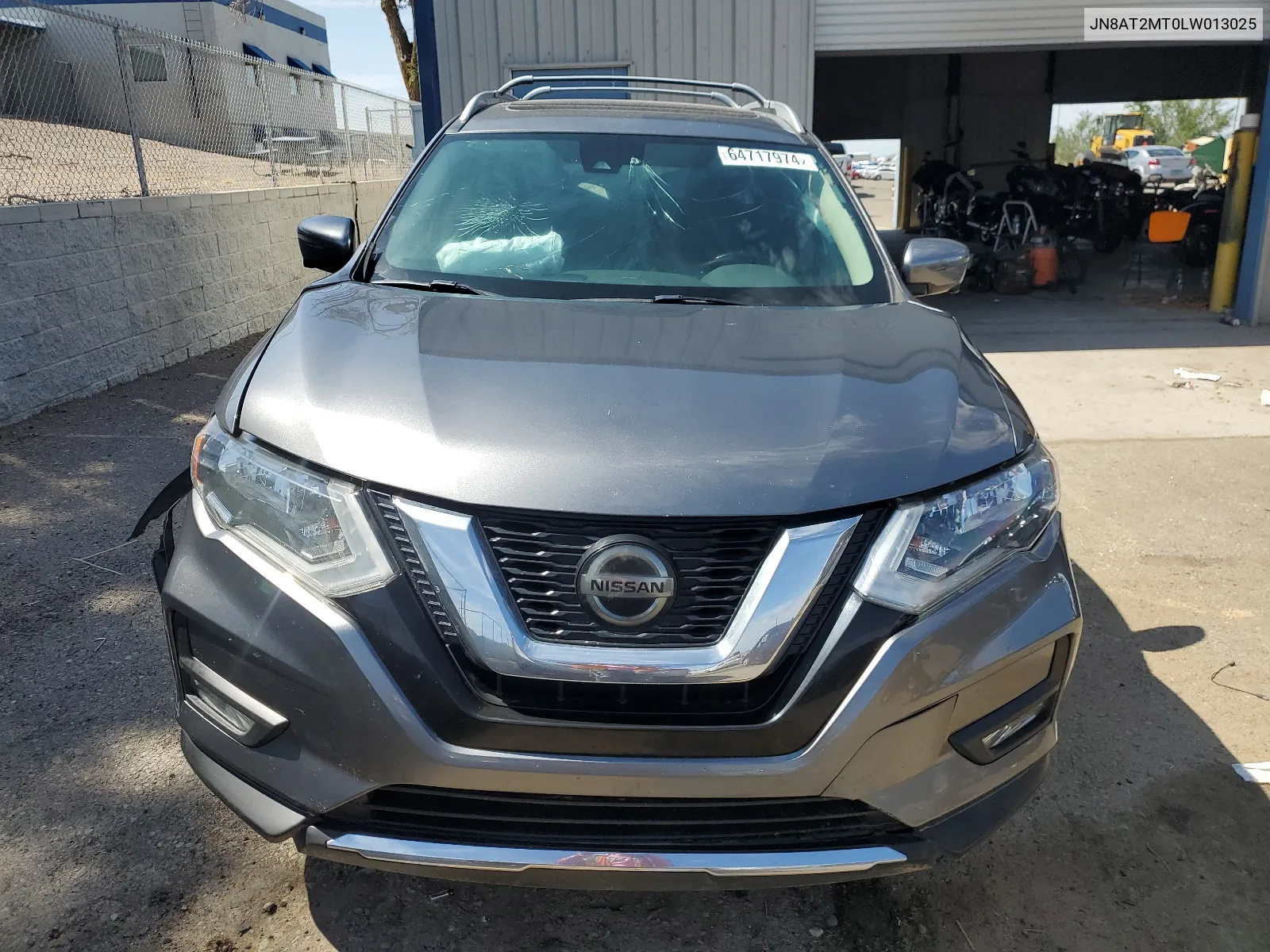 2020 Nissan Rogue S VIN: JN8AT2MT0LW013025 Lot: 64717974