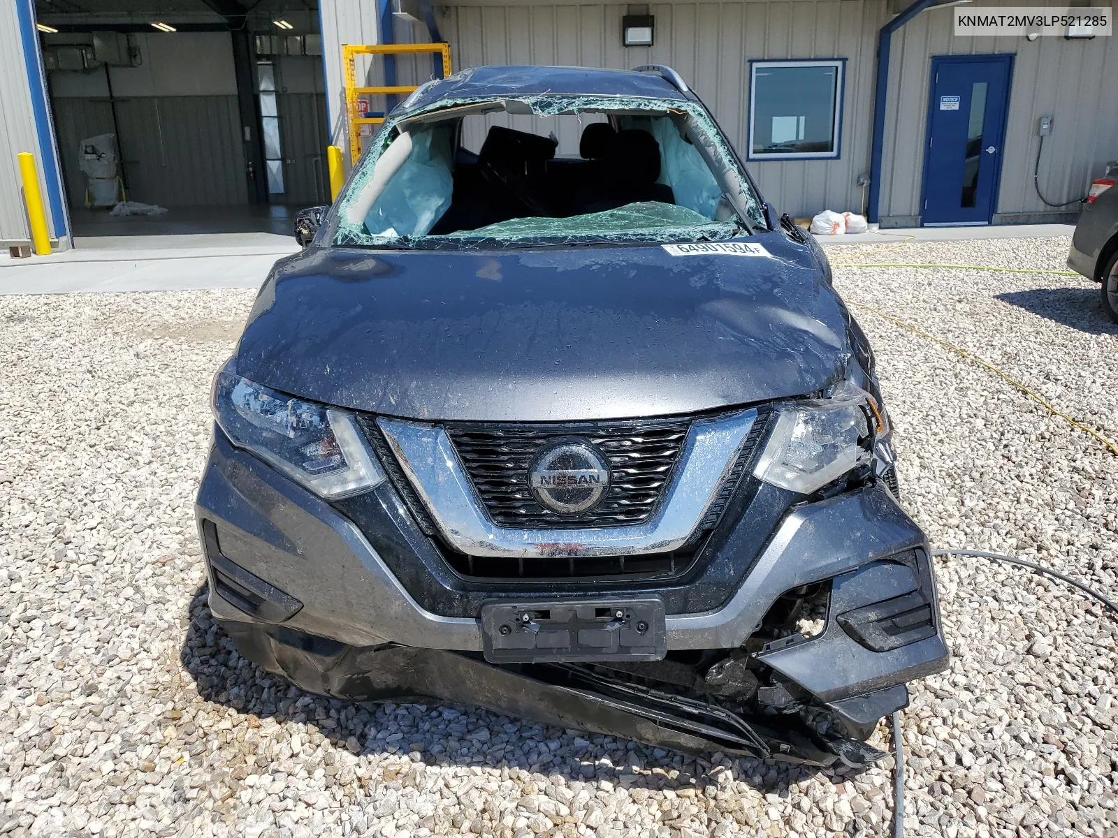 2020 Nissan Rogue S VIN: KNMAT2MV3LP521285 Lot: 64901594