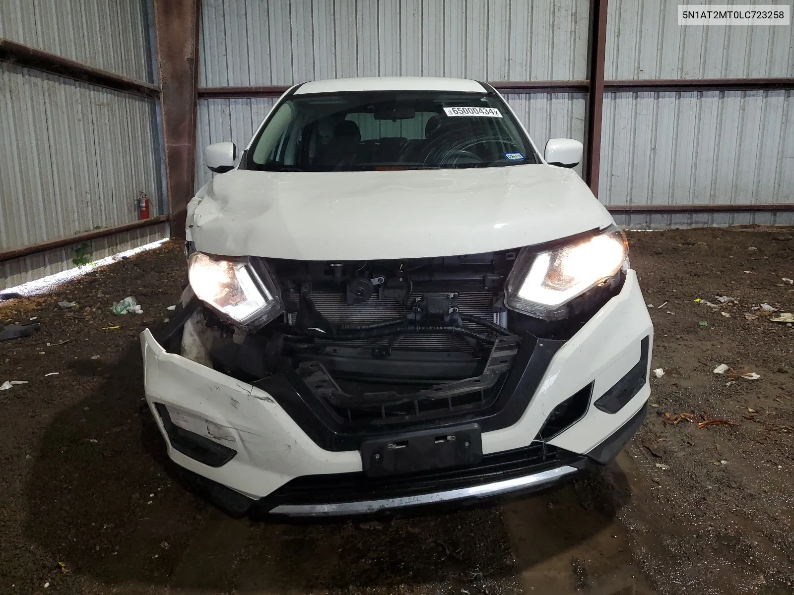 2020 Nissan Rogue S VIN: 5N1AT2MT0LC723258 Lot: 65000434