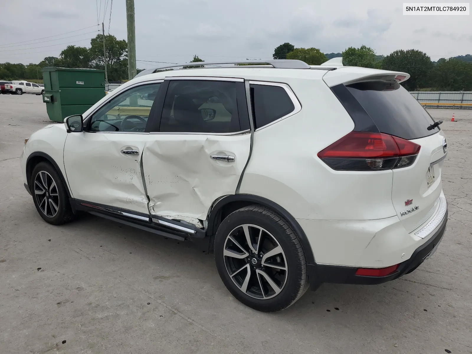 2020 Nissan Rogue S VIN: 5N1AT2MT0LC784920 Lot: 65059844