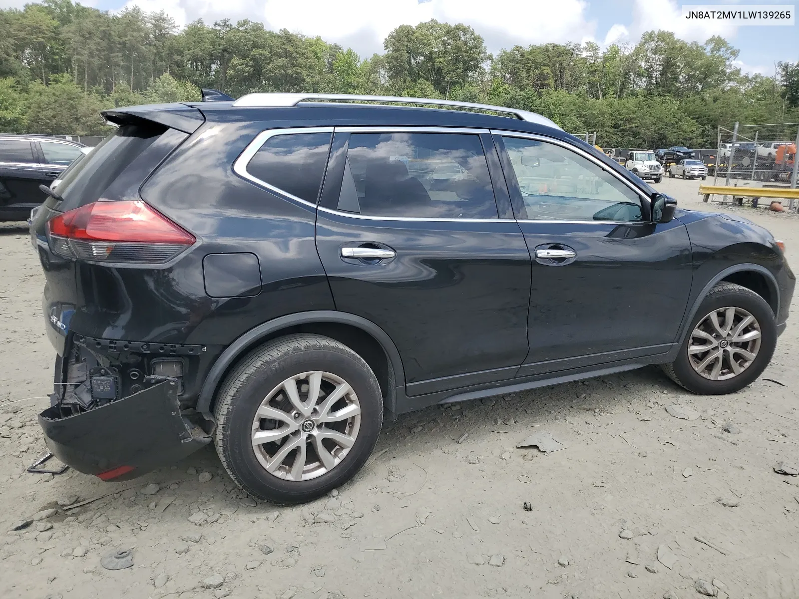 2020 Nissan Rogue S VIN: JN8AT2MV1LW139265 Lot: 65179524