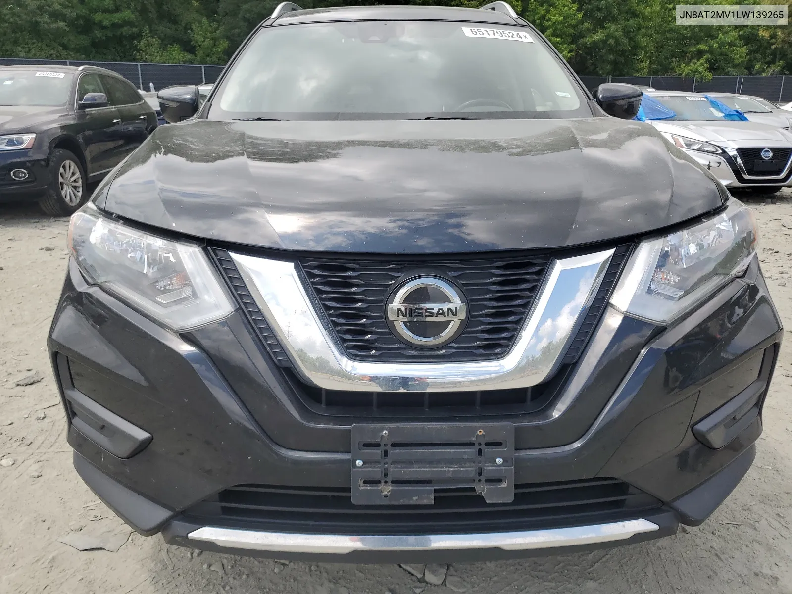 2020 Nissan Rogue S VIN: JN8AT2MV1LW139265 Lot: 65179524