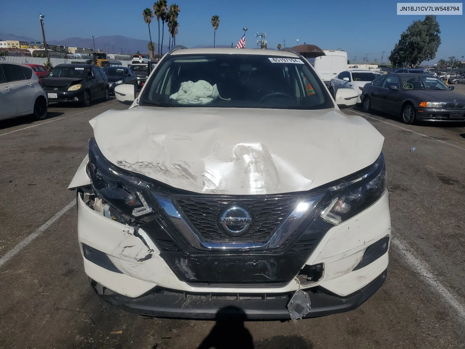 2020 Nissan Rogue Sport S VIN: JN1BJ1CV7LW548794 Lot: 65197194