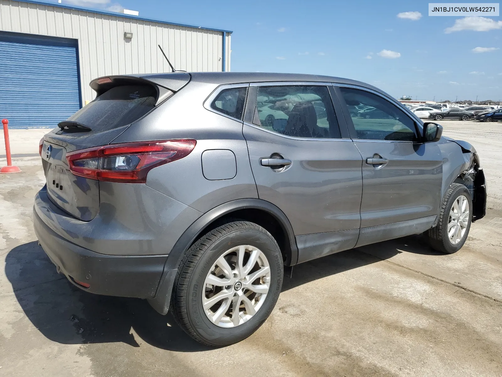 2020 Nissan Rogue Sport S VIN: JN1BJ1CV0LW542271 Lot: 65221974