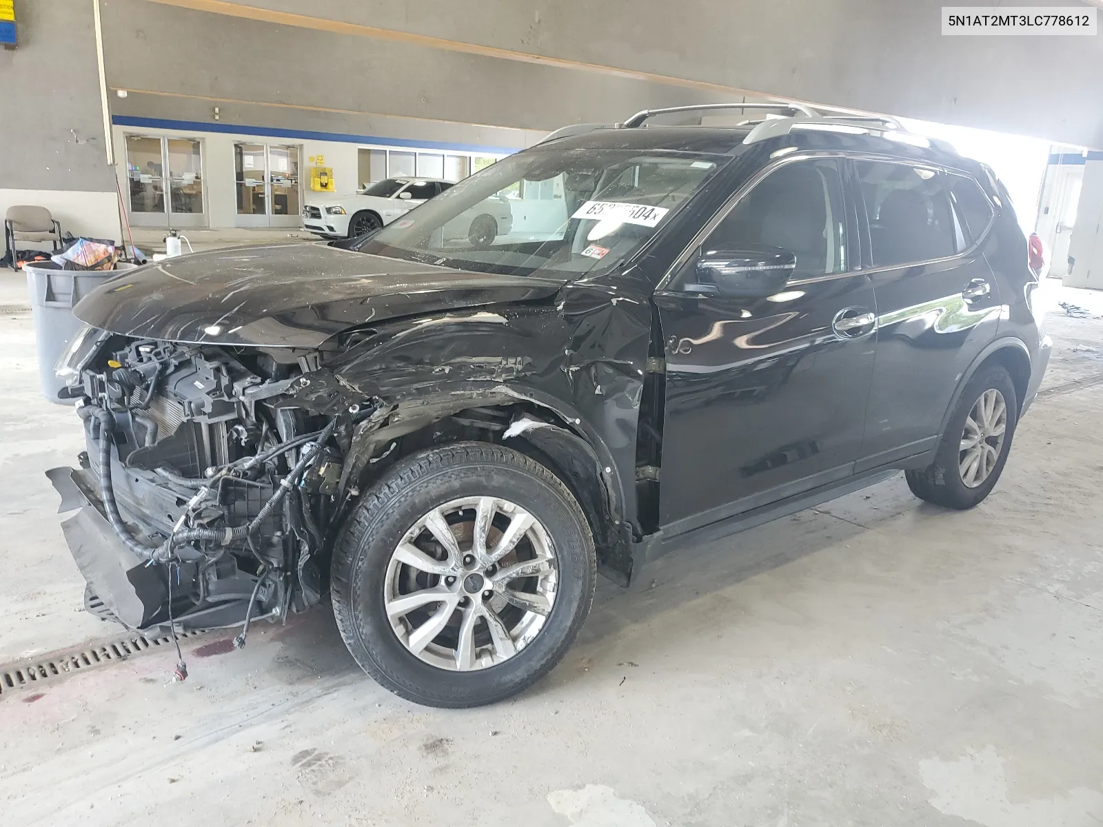 2020 Nissan Rogue S VIN: 5N1AT2MT3LC778612 Lot: 65225504