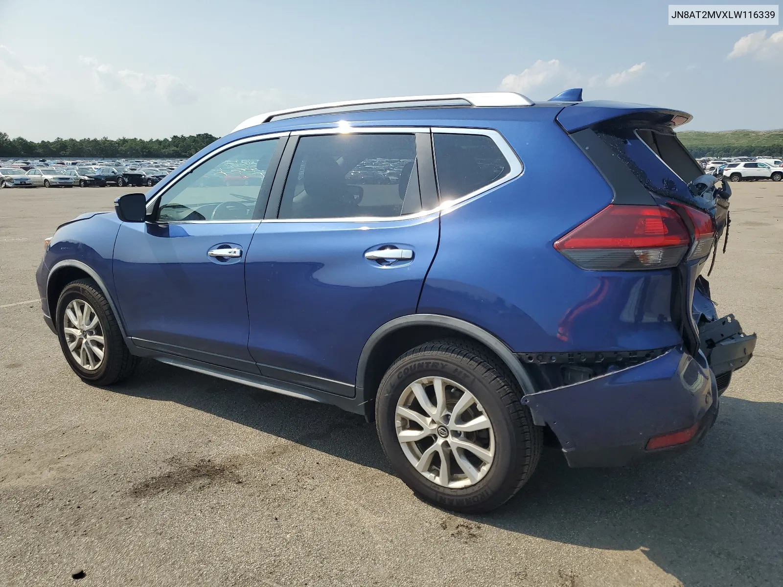 2020 Nissan Rogue S VIN: JN8AT2MVXLW116339 Lot: 65335954