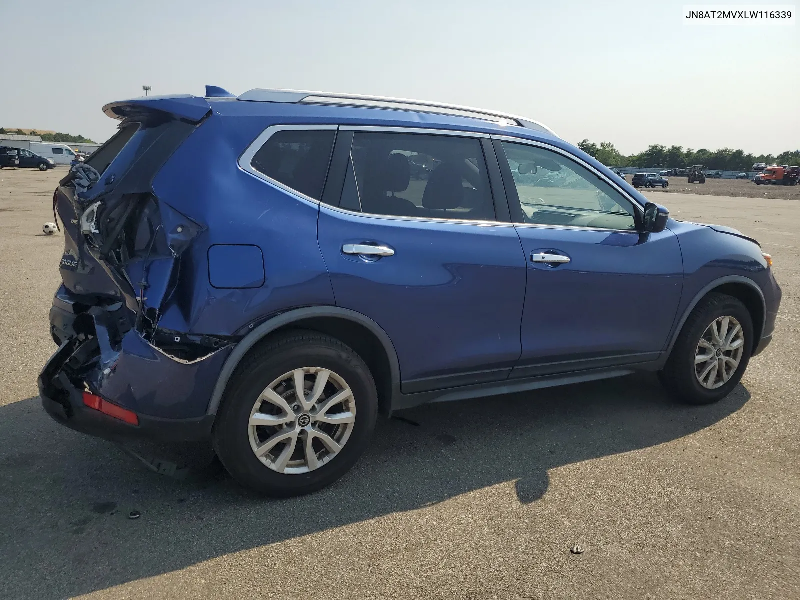 2020 Nissan Rogue S VIN: JN8AT2MVXLW116339 Lot: 65335954