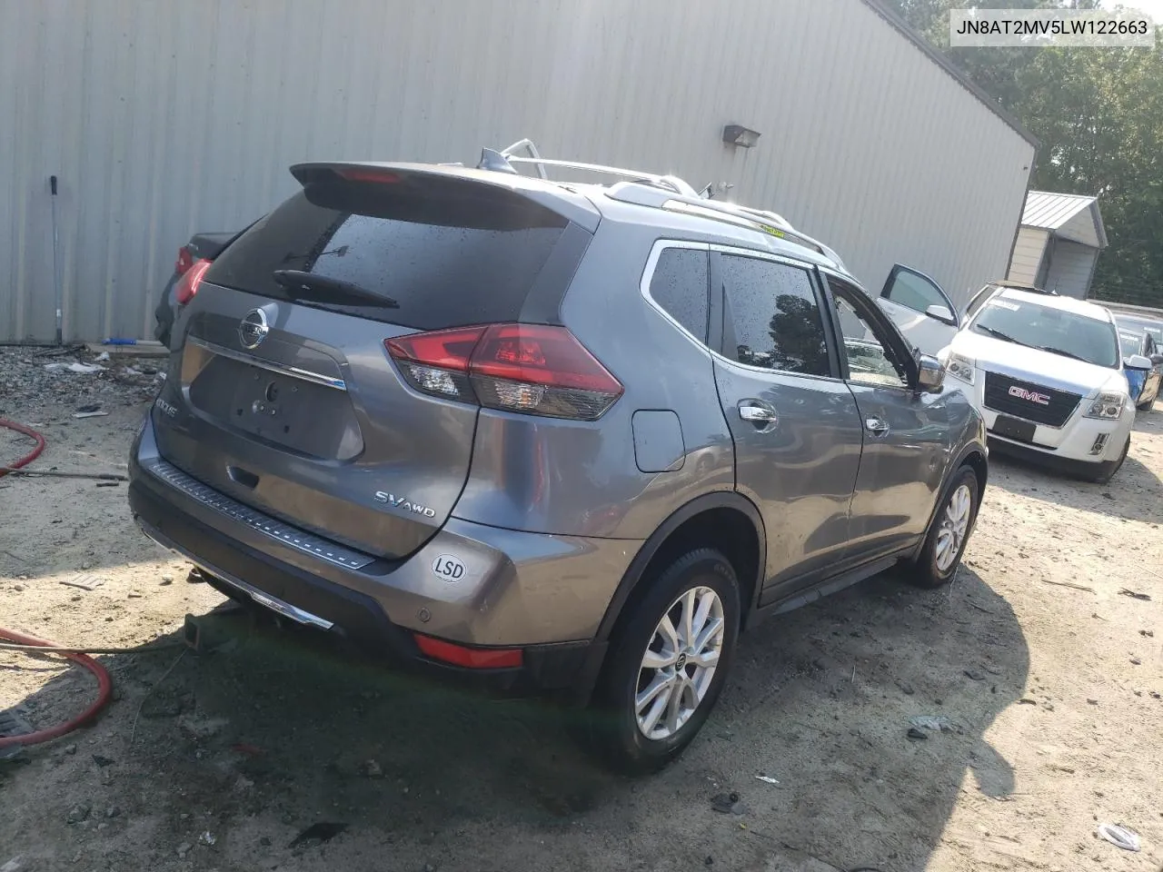 2020 Nissan Rogue S VIN: JN8AT2MV5LW122663 Lot: 65629964