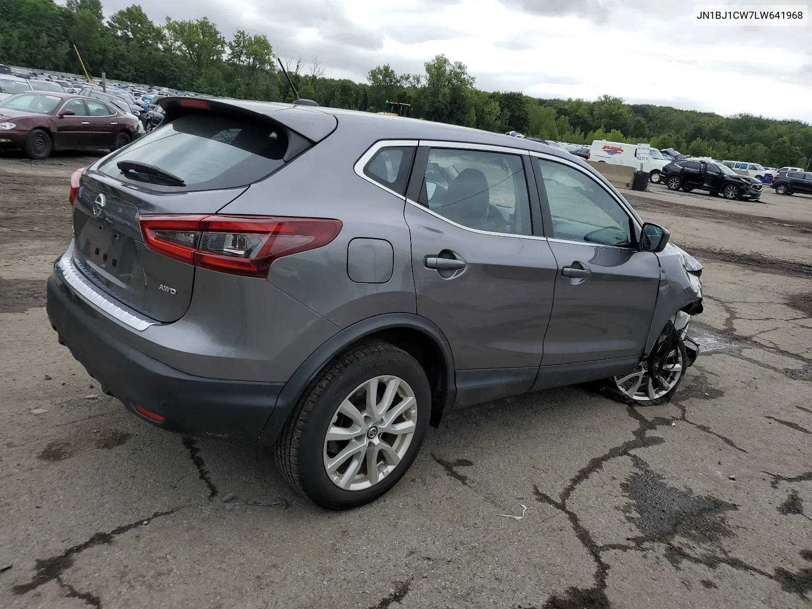 2020 Nissan Rogue Sport S VIN: JN1BJ1CW7LW641968 Lot: 66185204